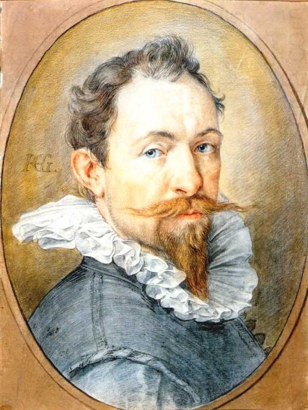 GOLTZIUS, Hendrick Self-Portrait dg